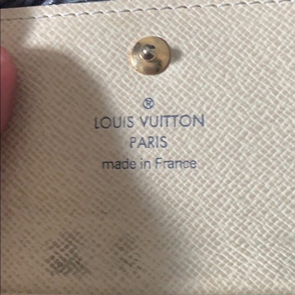 🔴SOLD🔴 Louis Vuitton 4 Key Holder Damier Azur - Picture 5 of 8